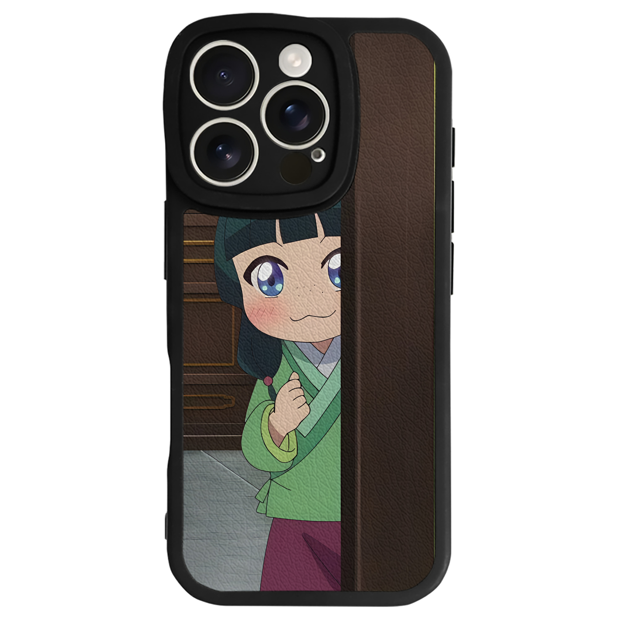 薬屋のひとりごと The Apothecary Diaries 【iPhone 16シリーズ対応】シリコンスマホケース（レザー調） 材質：シリコン